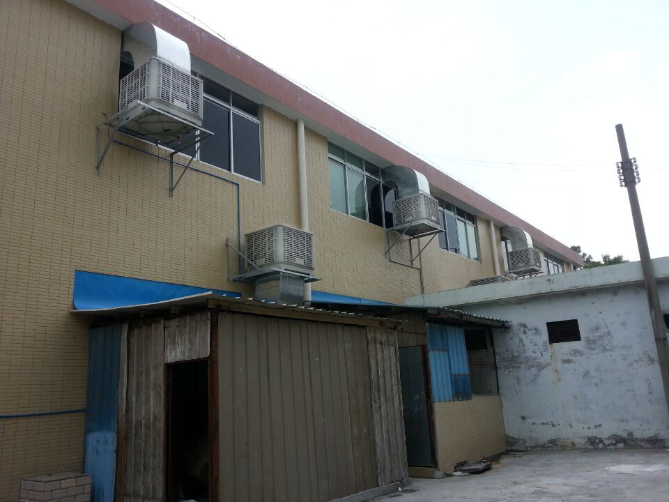 東莞虎門(mén)濕簾風(fēng)機(jī)，制衣廠通風(fēng)降溫