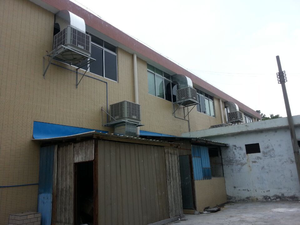 深圳沙井冷風機，濕簾風機
