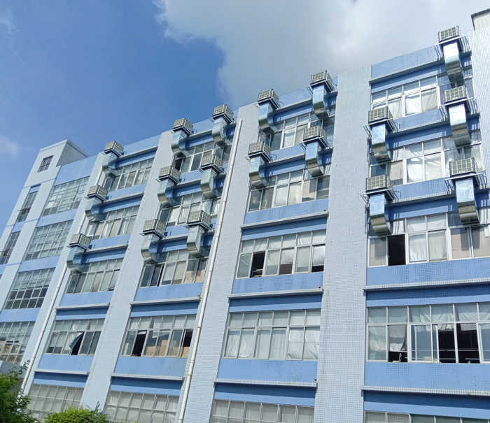 電鍍壓軸廠降溫通風環(huán)保空調